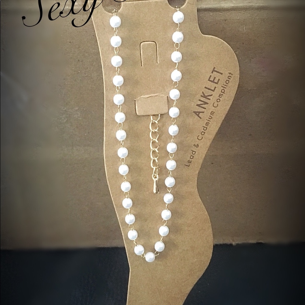 Anklet crystal chain